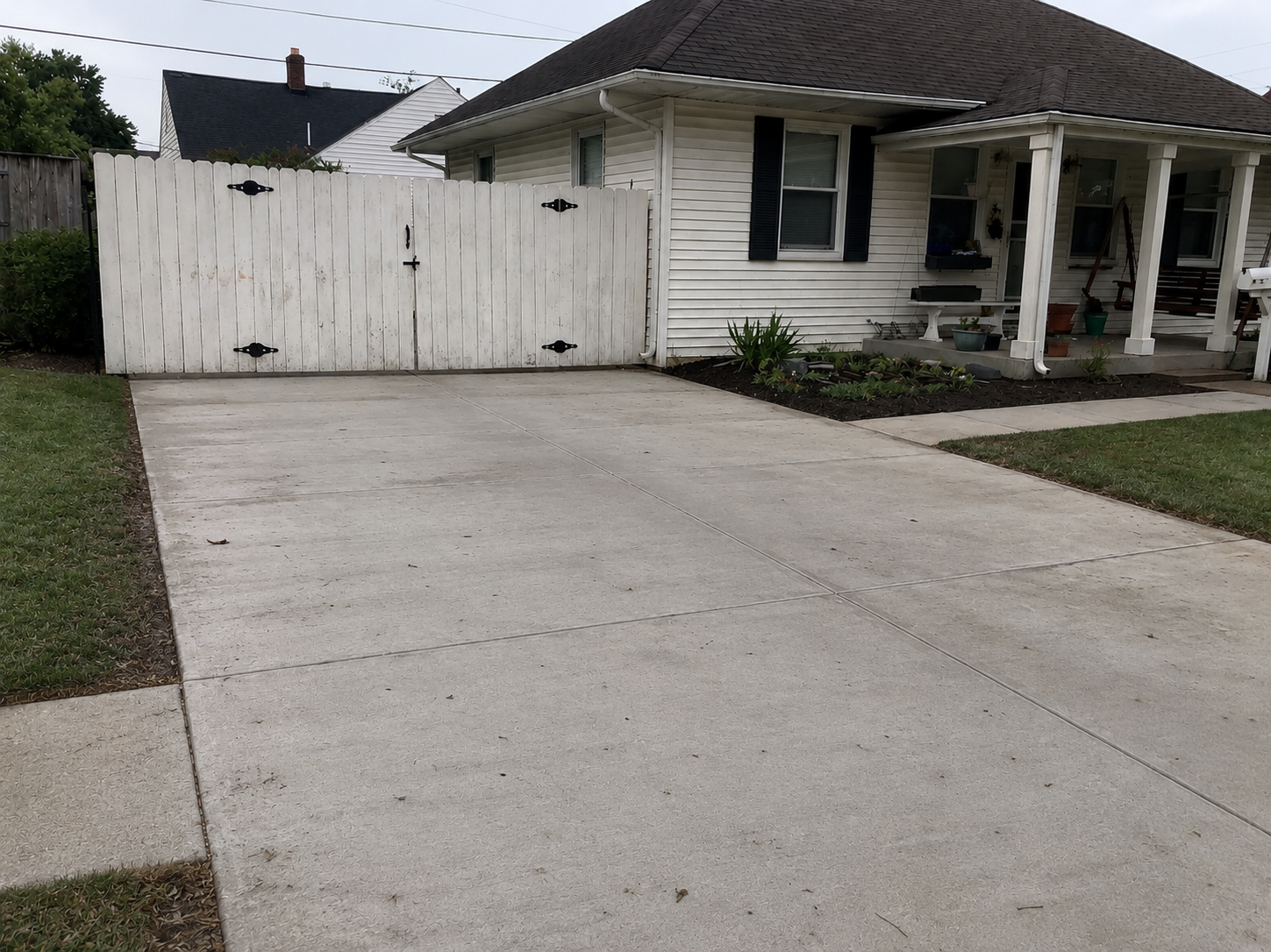 ACE concrete driveway project